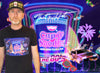 Limited Edition Cup Noodles 50th Anniversary T-Shirt: Neon 80s Design